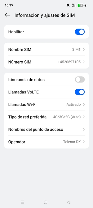 Seleccione Nombres del punto de acceso