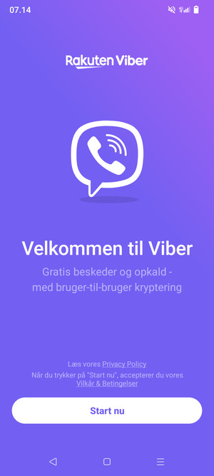 Din app er klar til brug