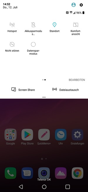 Schalten Sie Standort aus
