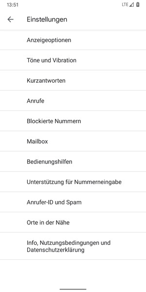 Wählen Sie Mailbox