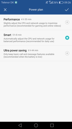Select Smart and OK
