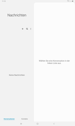 Wählen Sie die Menü-Taste