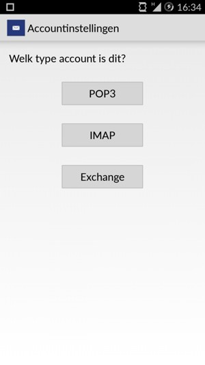 Selecteer Exchange