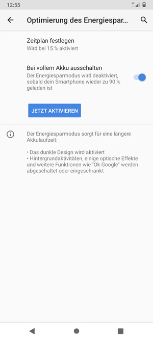 Wählen Sie JETZT AKTIVIEREN
