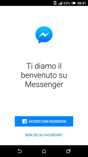 L'app è pronta per l'uso