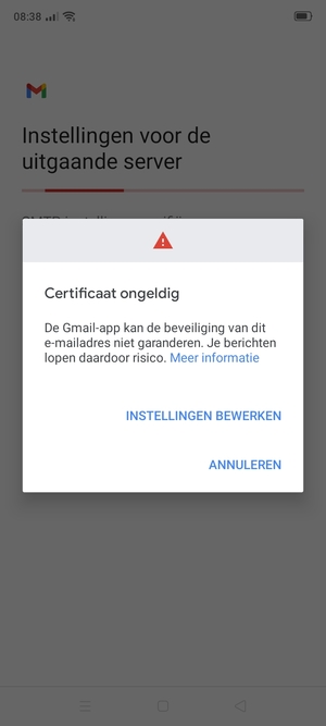 Selecteer INSTELLINGEN BEWERKEN