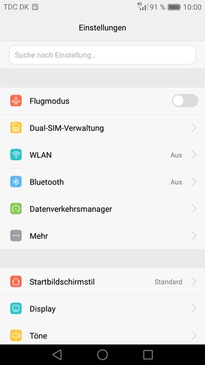 Wählen Sie Mehr