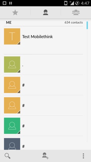 Select the Menu button