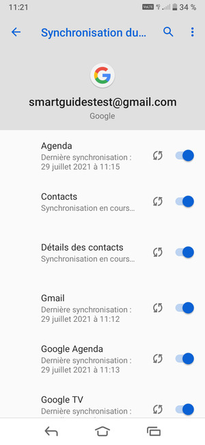 Vos contacts Google vont maintenant être synchronisés avec votre téléphone