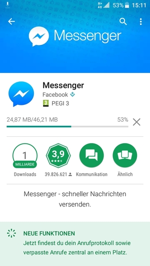 Warten Sie, bis der Installationsprozess  beendet ist