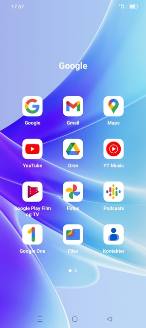 Vælg Gmail