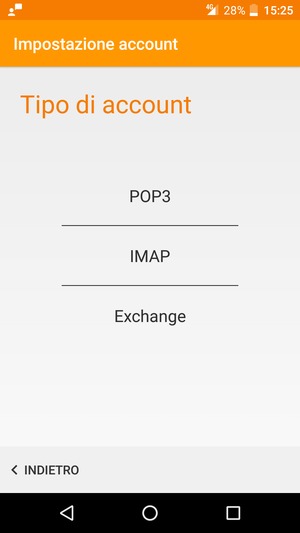 Seleziona EXCHANGE