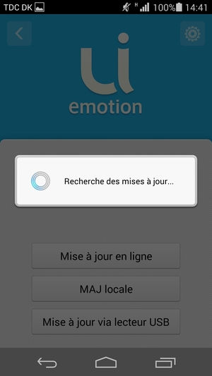 Veuillez attendre la fin de la recherche