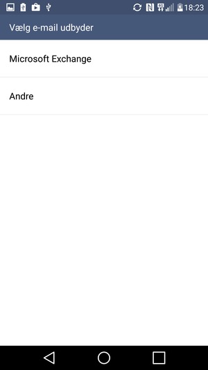 Vælg Andre
