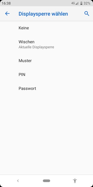 Wählen Sie Muster