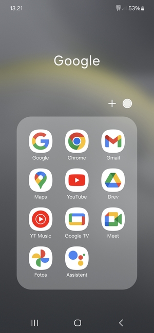 Vælg Gmail