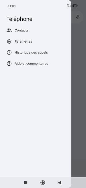 Sélectionnez Paramètres