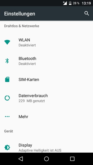 Wählen Sie WLAN