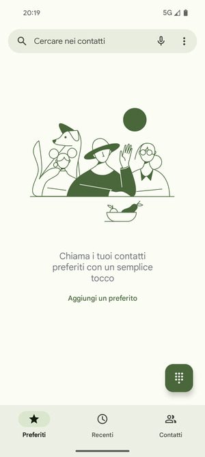 Seleziona Tastiera