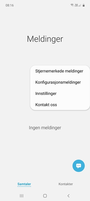 Velg Innstillinger