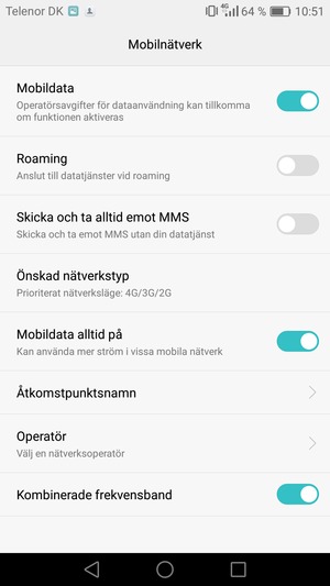 Välj Åtkomstpunktsnamn