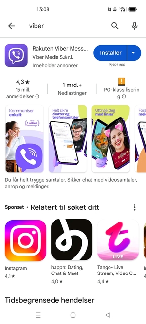 Velg app