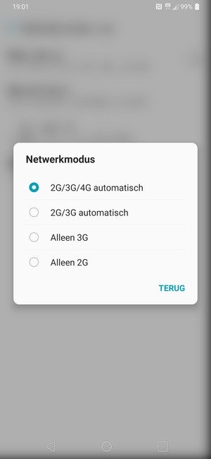 Selecteer uw voorkeursoptie