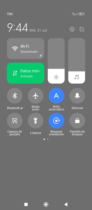 Deslice a la izquierda