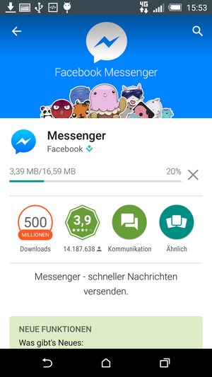 Warten Sie, bis der Installationsprozess  beendet ist