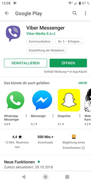 Wählen Sie ÖFFNEN