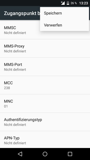 Wählen Sie Speichern