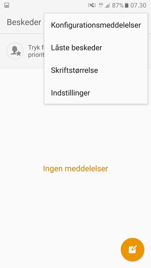 Vælg Indstillinger