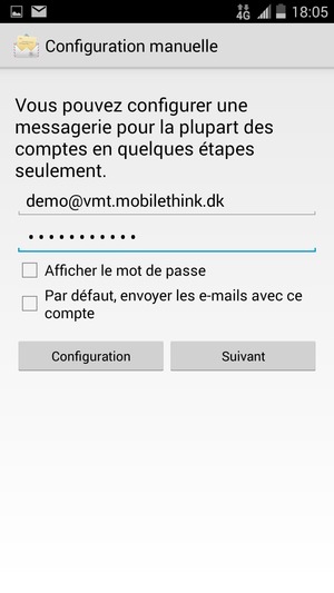 Saisissez votre adresse e-mail et votre mot de passe. Sélectionnez Suivant