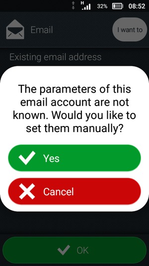 Select Yes