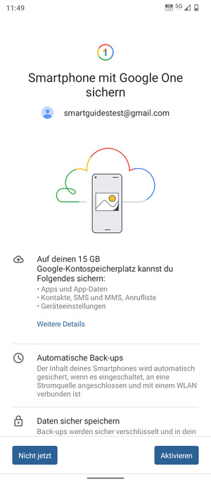 Wählen Sie Aktivieren