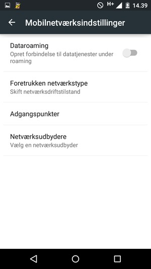 Vælg Adgangspunkter