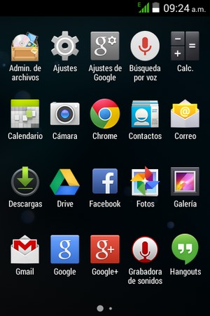 Seleccione Ajustes