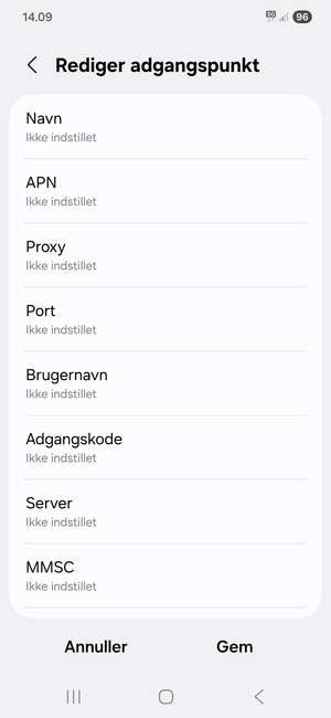 Indtast MMS-oplysninger