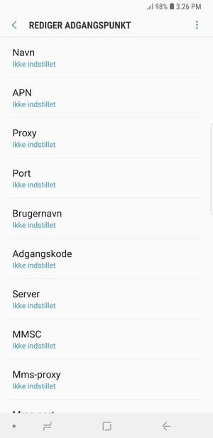 Indtast MMS-oplysninger