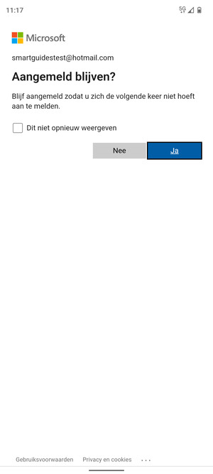 Selecteer uw voorkeursoptie