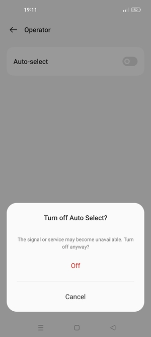 Select Off