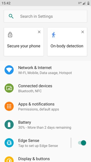 Select Network & Internet