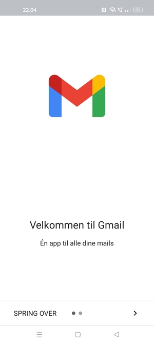 Vælg NÆSTE