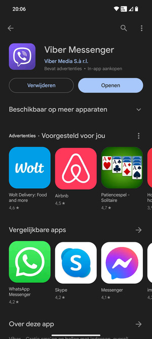 Selecteer Openen
