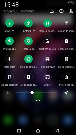 Désactiver le Wi-Fi et le Bluetooth