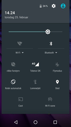 Slå av Bluetooth