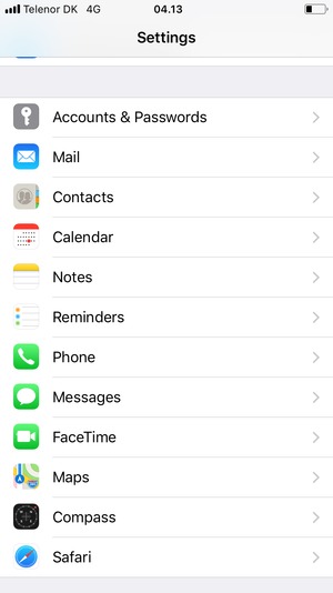 To change the PIN for the SIM card, return to the Settings menu and scroll to and select Phone