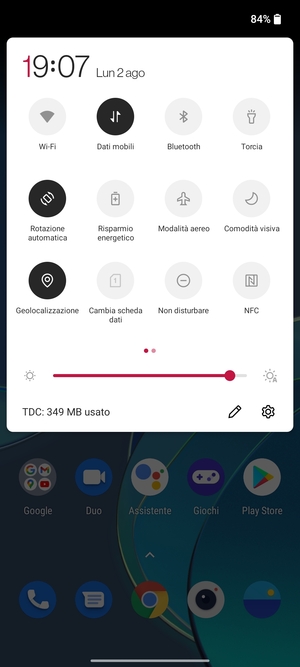Disattiva Geolocalizzazione