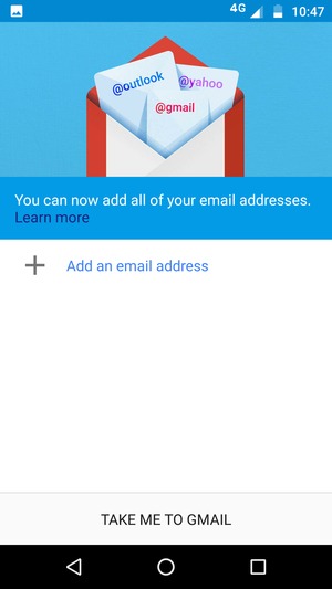 Select Add an email address