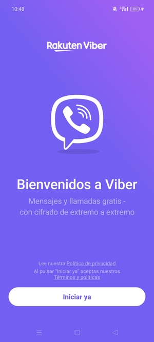 Su aplicación está lista para usar